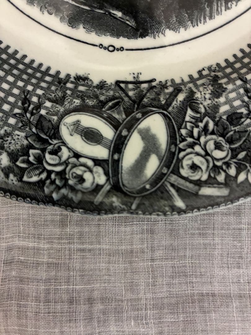 フランス アンティーク Vieillard & Johnston ボルドー窯