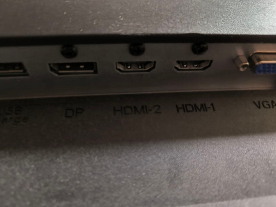 2画面アーム付き　BenQ 27インチアイ・オーデータ24インチ　送料込み