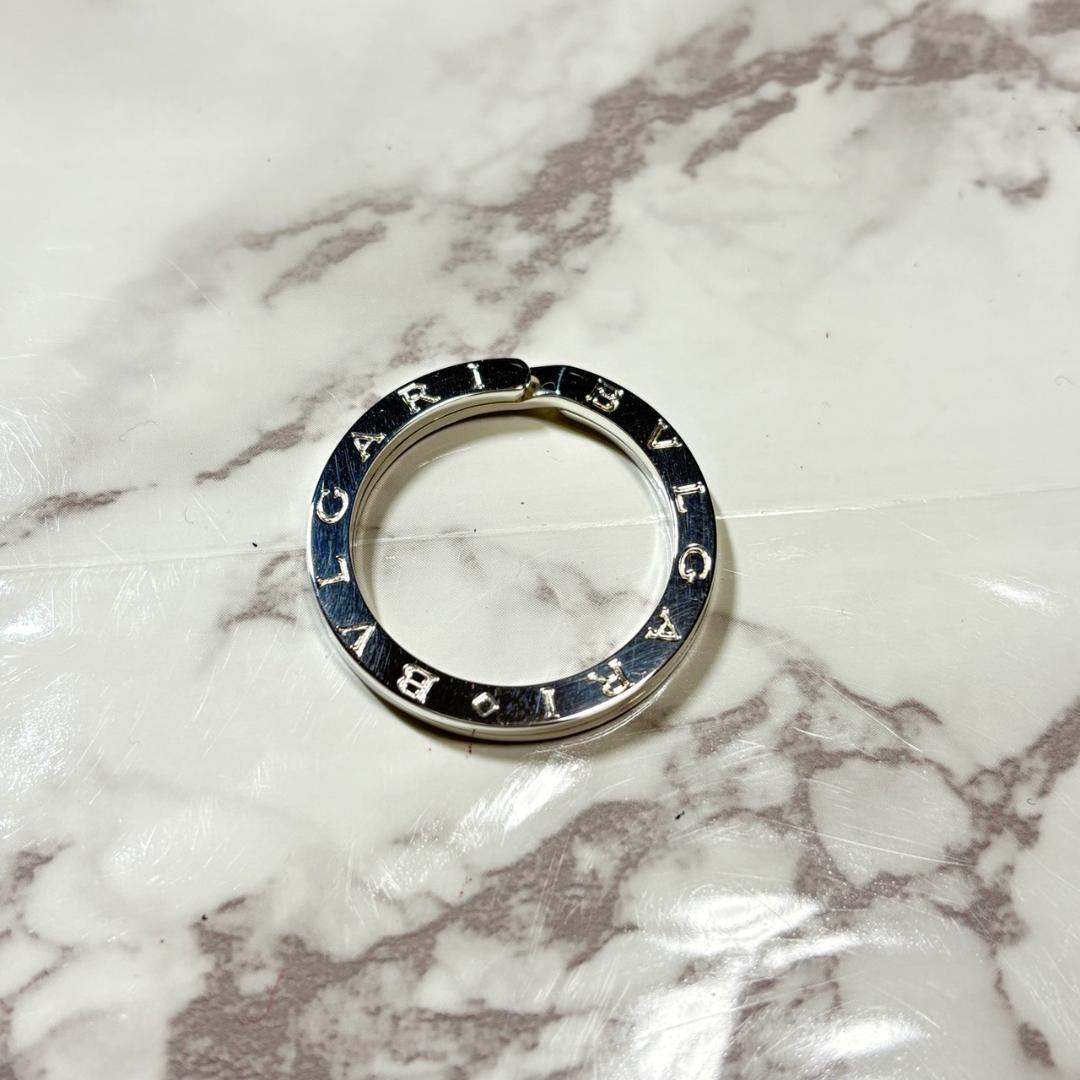 【まめ】ブルガリキーリング SV925 箱付き #B610