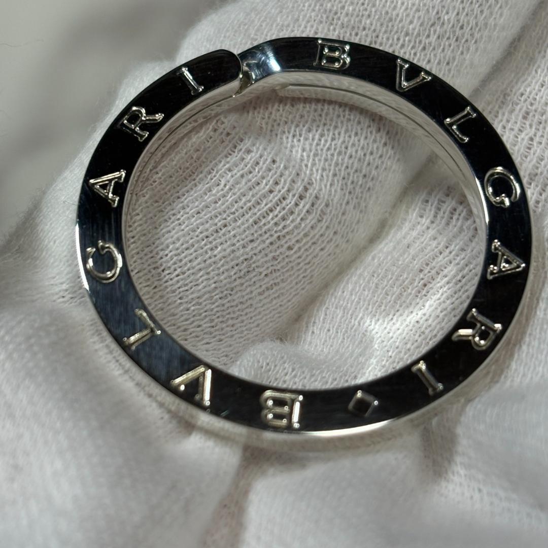 【まめ】ブルガリキーリング SV925 箱付き #B610