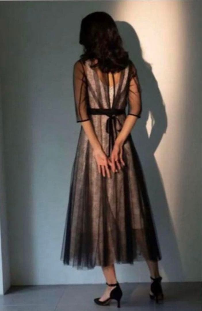 フレイID チュールドレス　お呼ばれ　ドレス