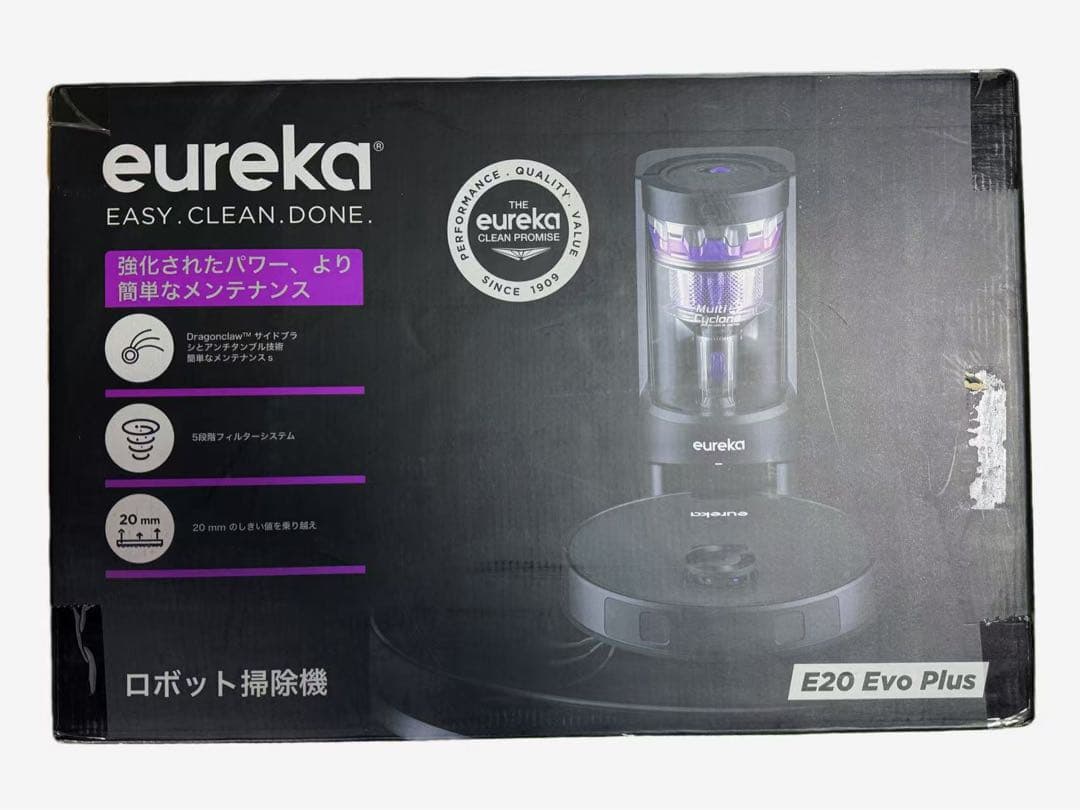 新品未開封 EUREKA ユーリカ E20 EVO PLUS ロボット掃除機