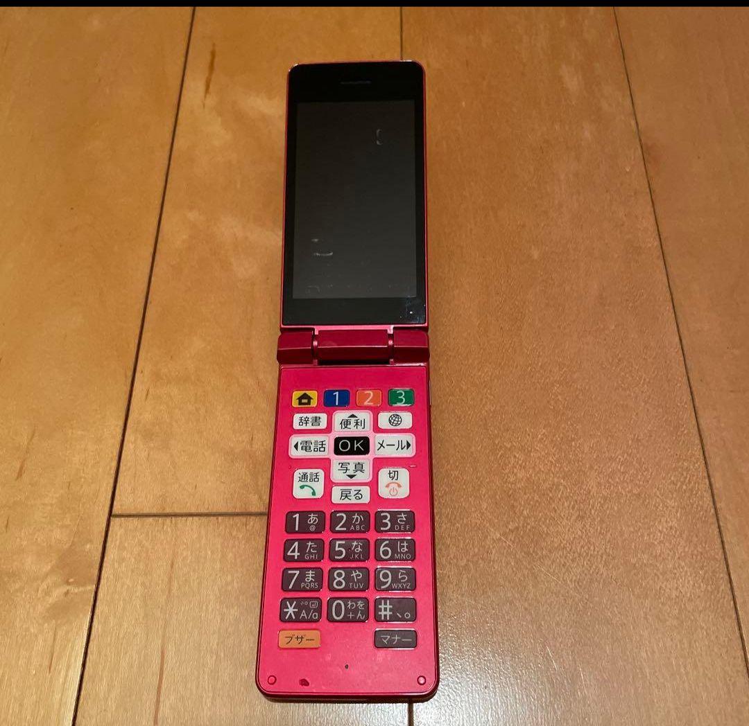 かんたん携帯11 ガラケー　ピンク　ソフトバンク　美品