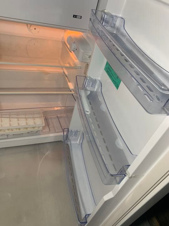 Haier +105㍑ 1ドア直冷式冷蔵庫+ホワイト JR-N105A(W)