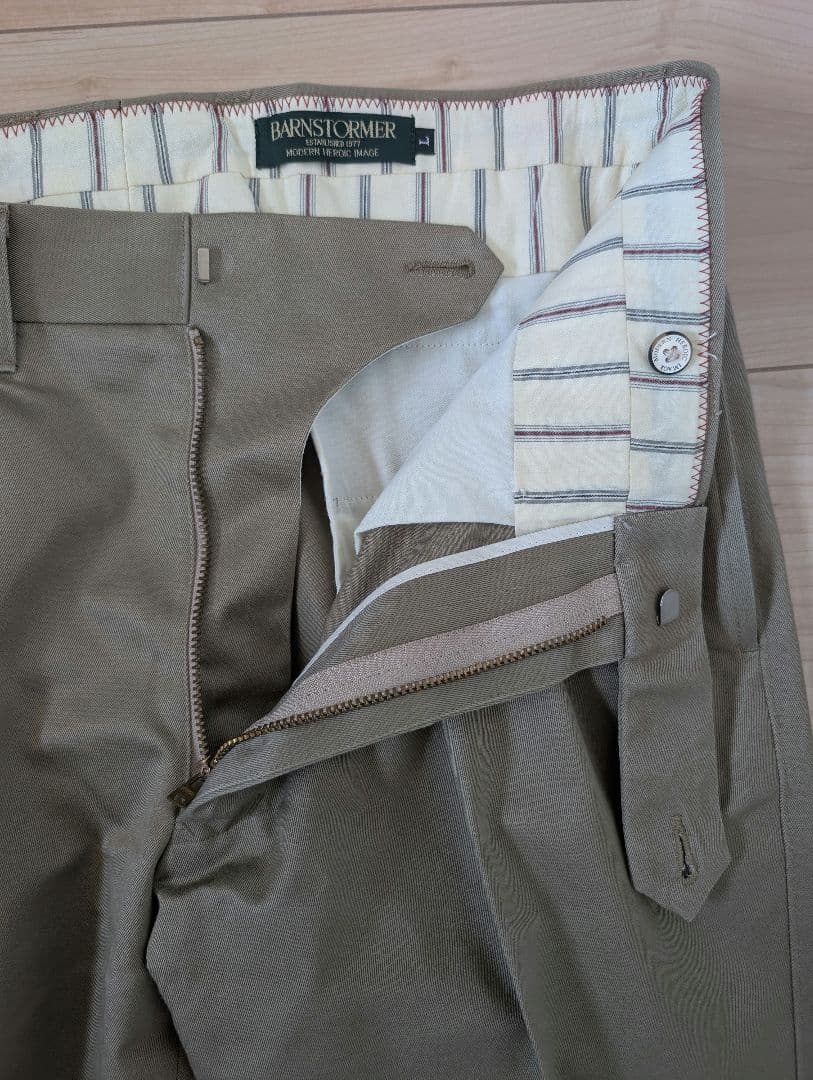 バーンストーマー マッカーサー2 チノ カーキ Lサイズ