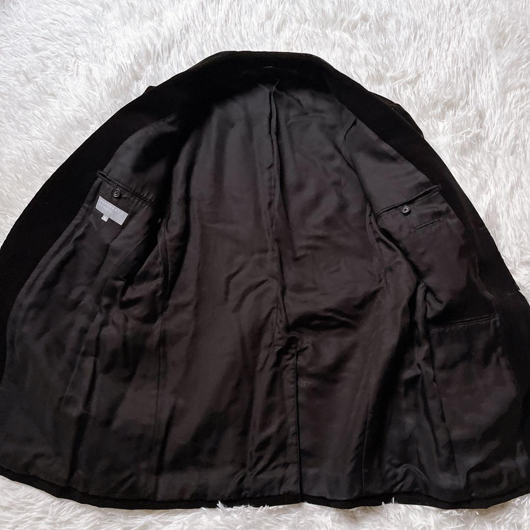 希少XL✨マーガレットハウエル コーデュロイ テーラードジャケット 黒 日本製