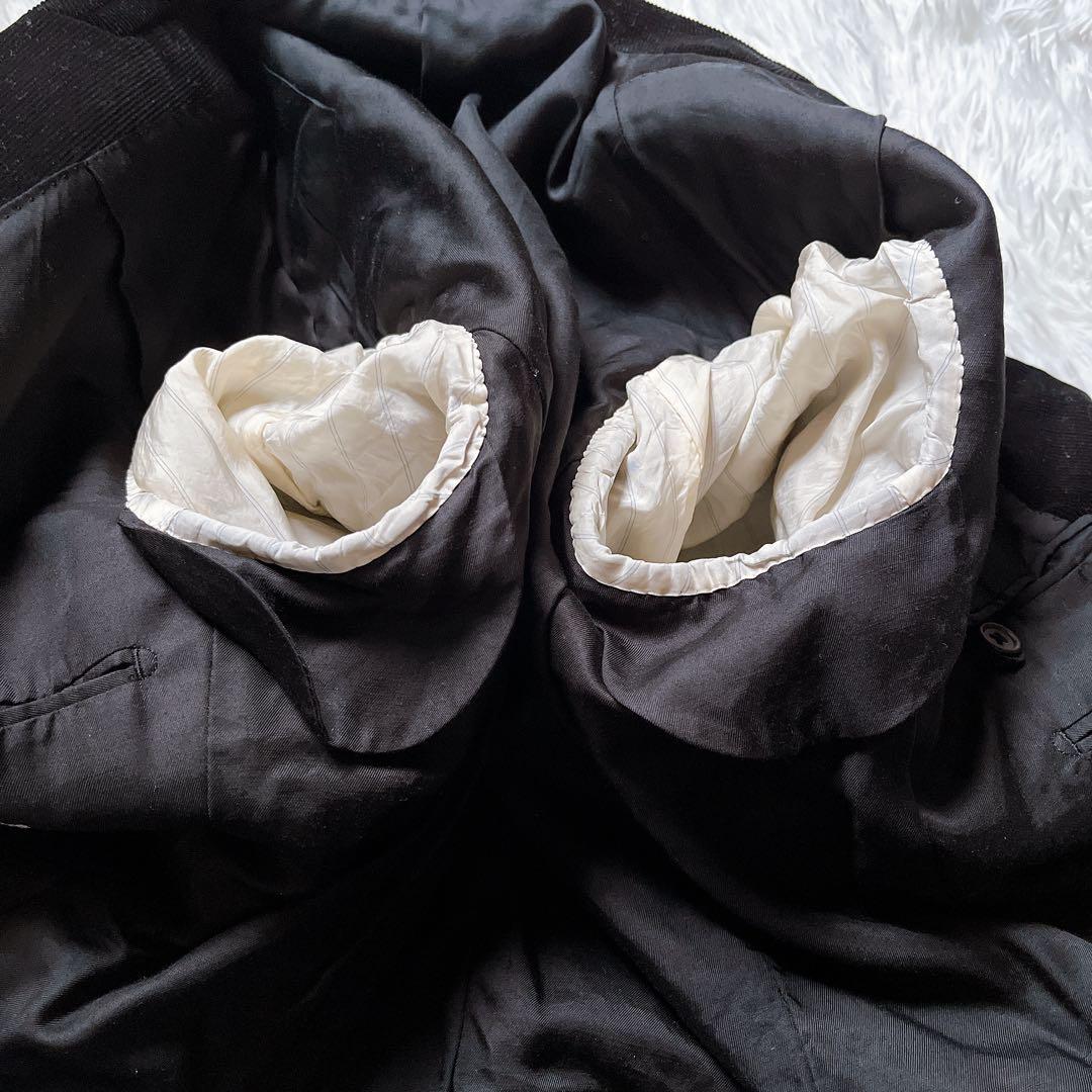 希少XL✨マーガレットハウエル コーデュロイ テーラードジャケット 黒 日本製