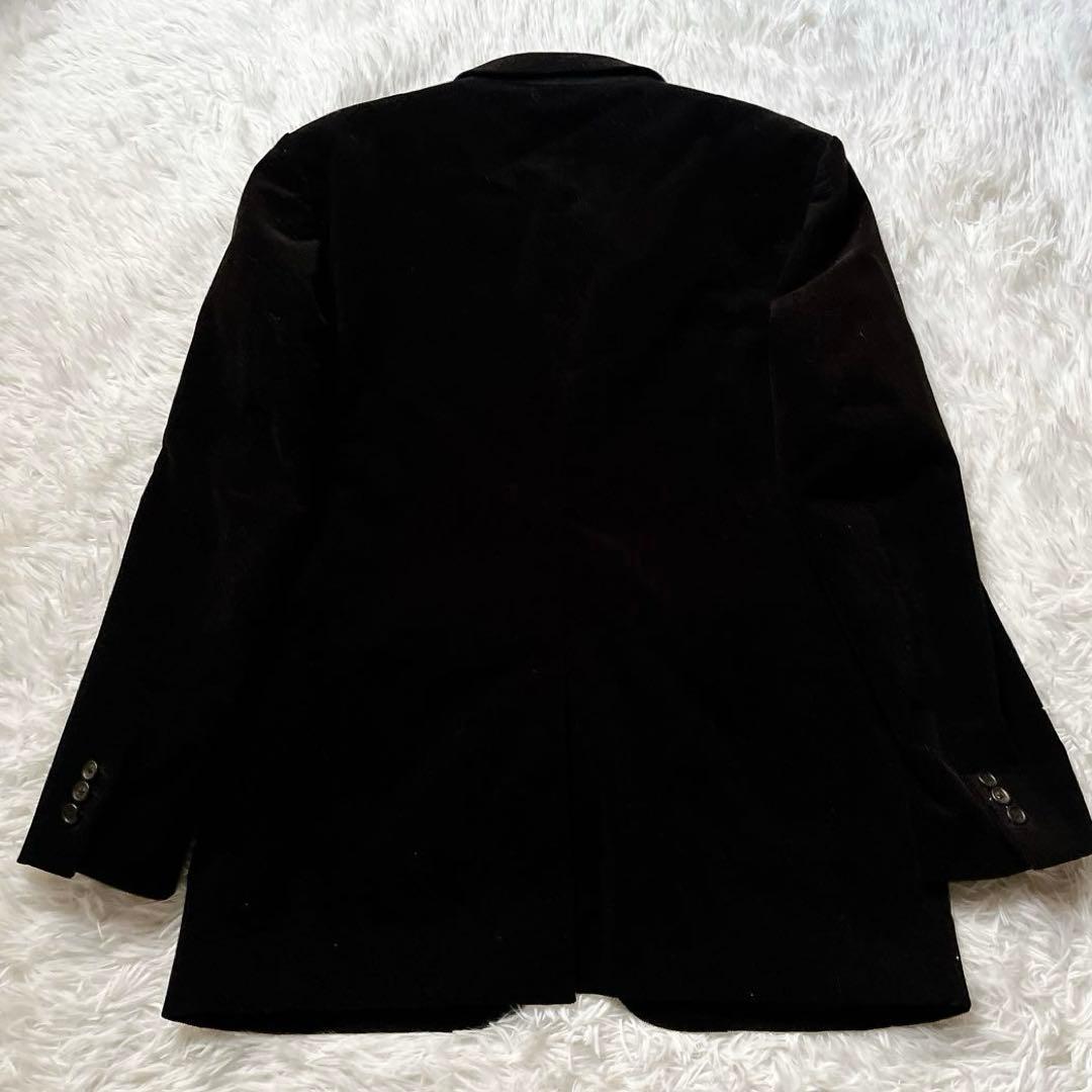希少XL✨マーガレットハウエル コーデュロイ テーラードジャケット 黒 日本製