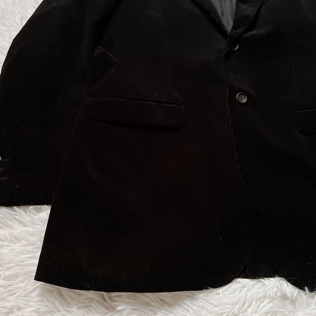 希少XL✨マーガレットハウエル コーデュロイ テーラードジャケット 黒 日本製