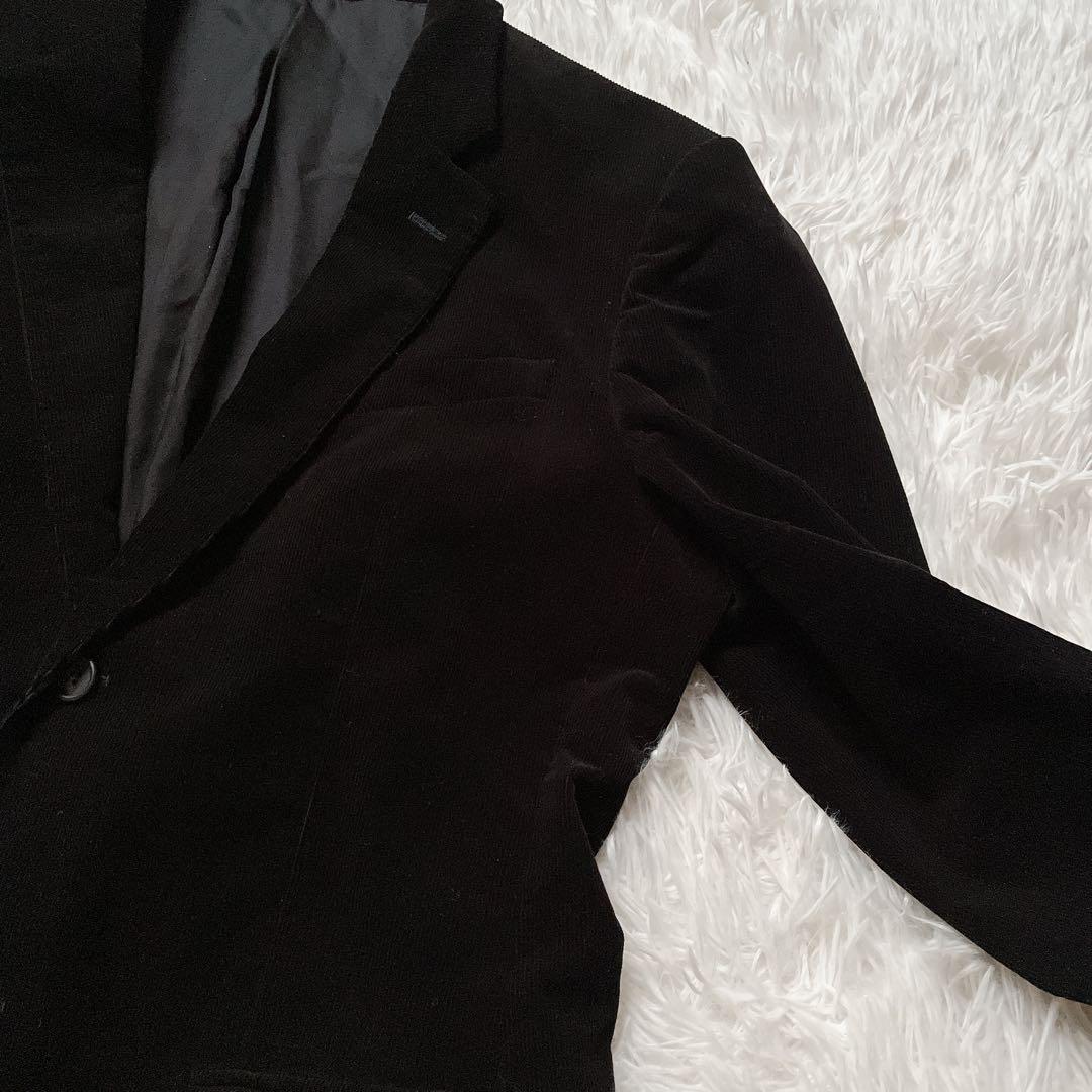 希少XL✨マーガレットハウエル コーデュロイ テーラードジャケット 黒 日本製