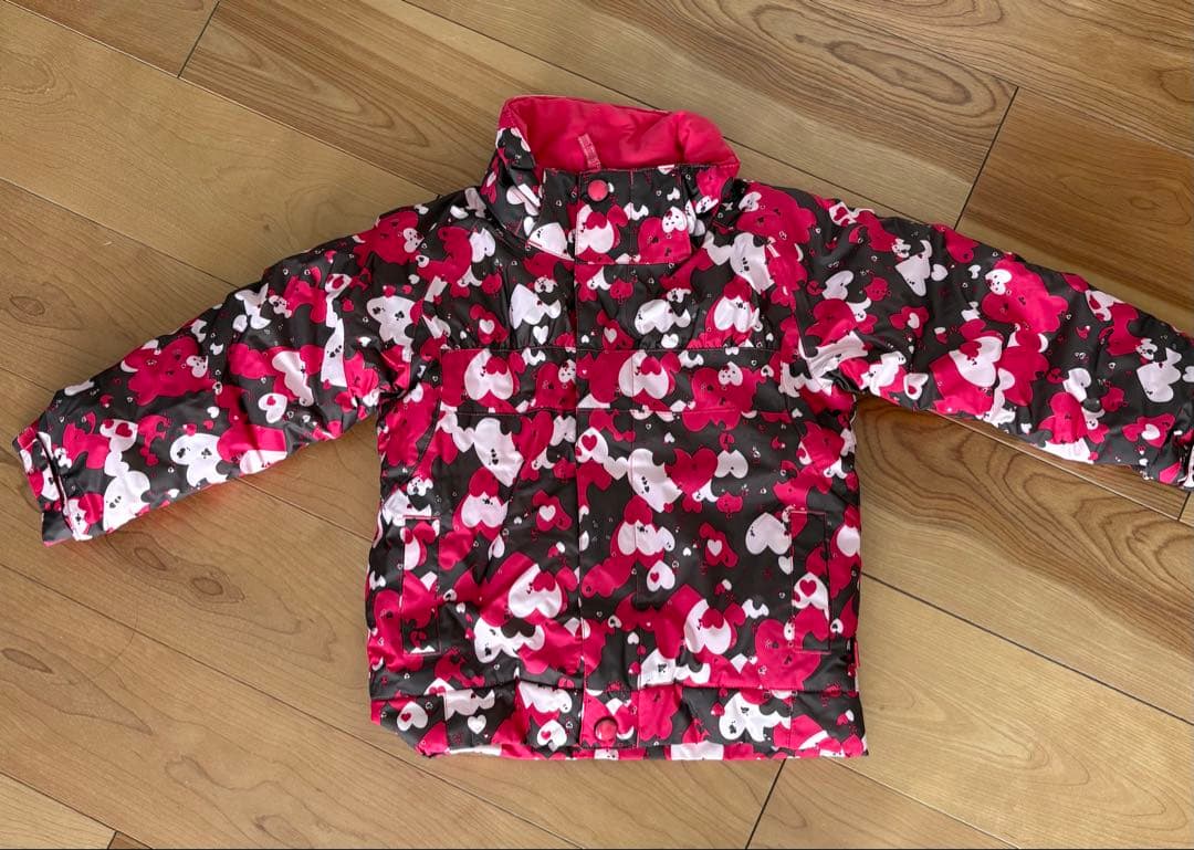 BURTON 子ども用 スキーウェア　上下セット　状態良ピンク　99〜106cm