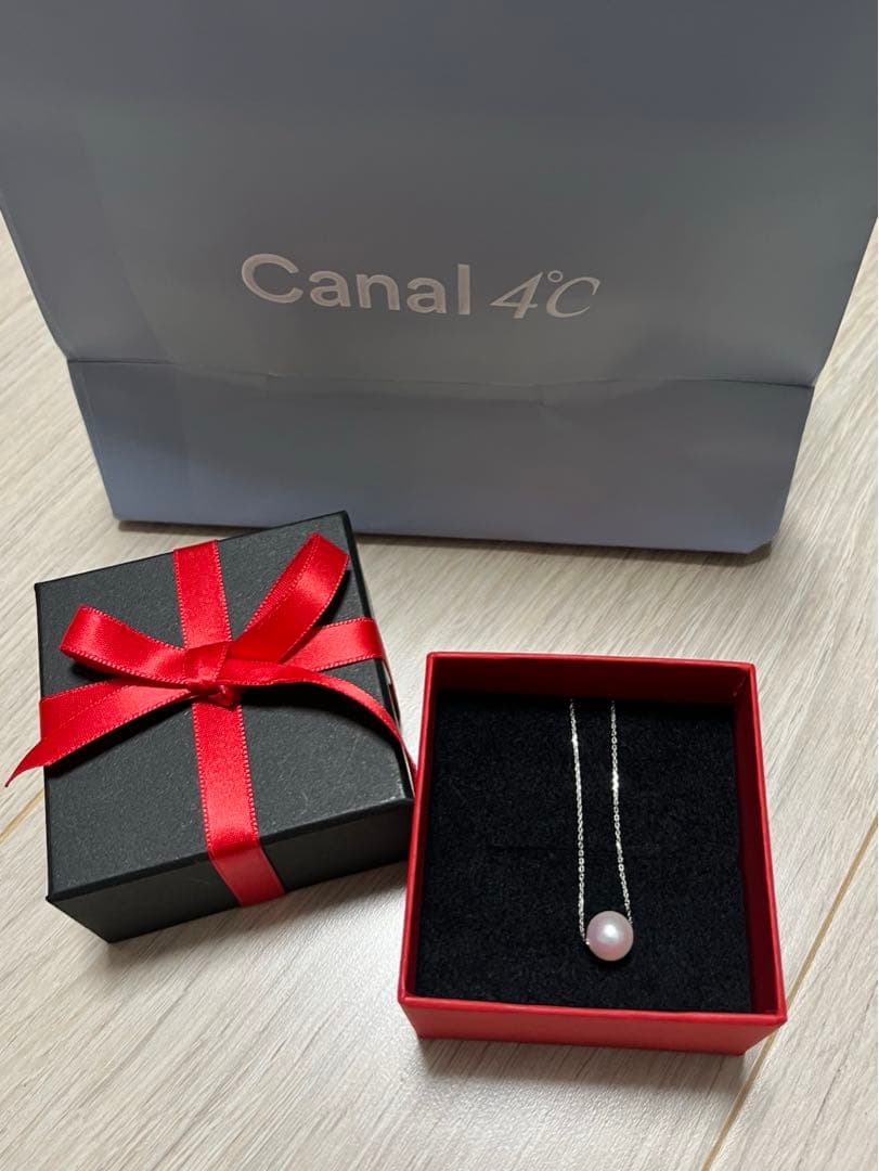 a*g様 4℃ ネックレス パール 本真珠 プラチナ Pt850