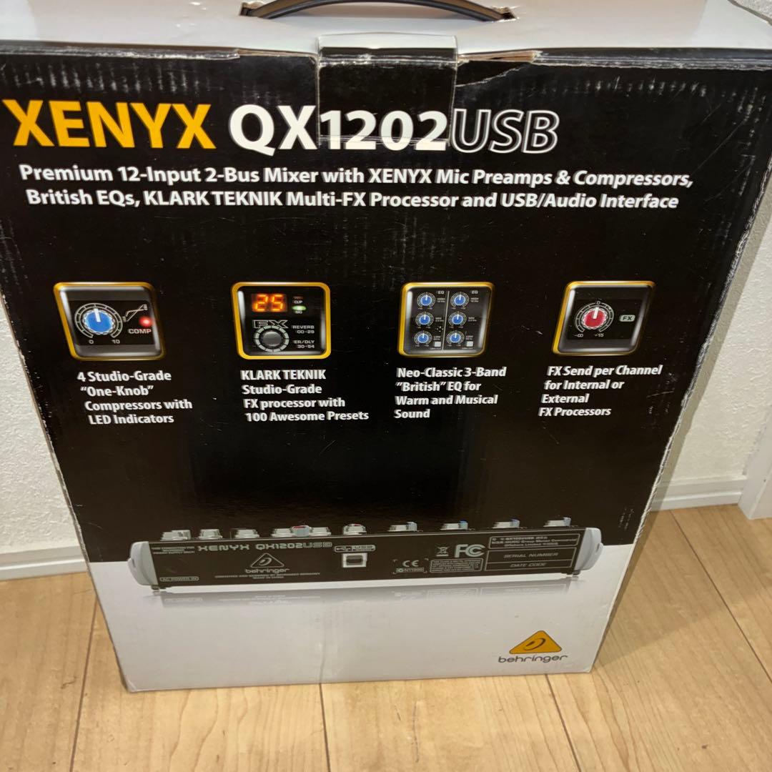 美品　動作ok！　ベリンガー　QX1202USB