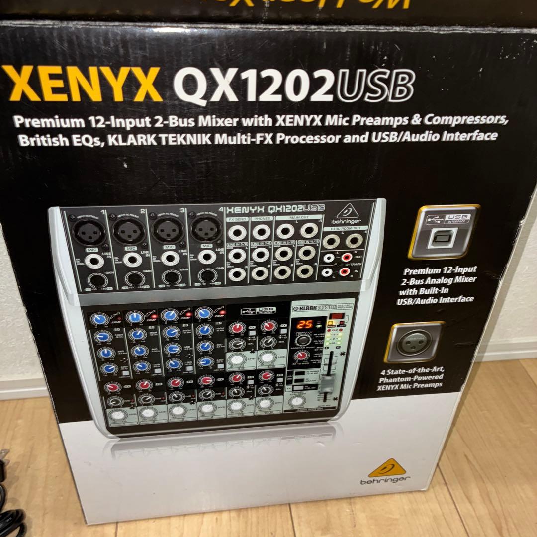 美品　動作ok！　ベリンガー　QX1202USB