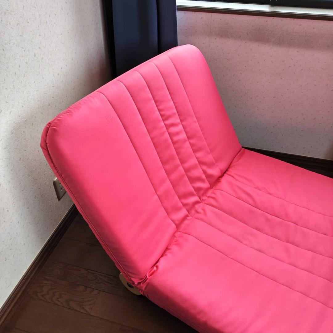 直接引き取り可：ニッセン製　フロアソファベッド(シングル)