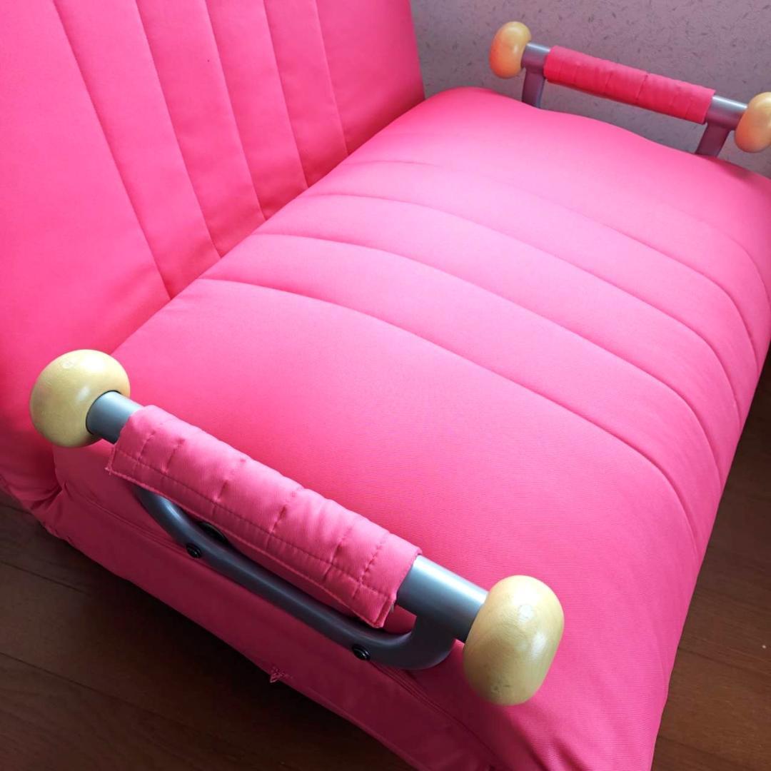 直接引き取り可：ニッセン製　フロアソファベッド(シングル)