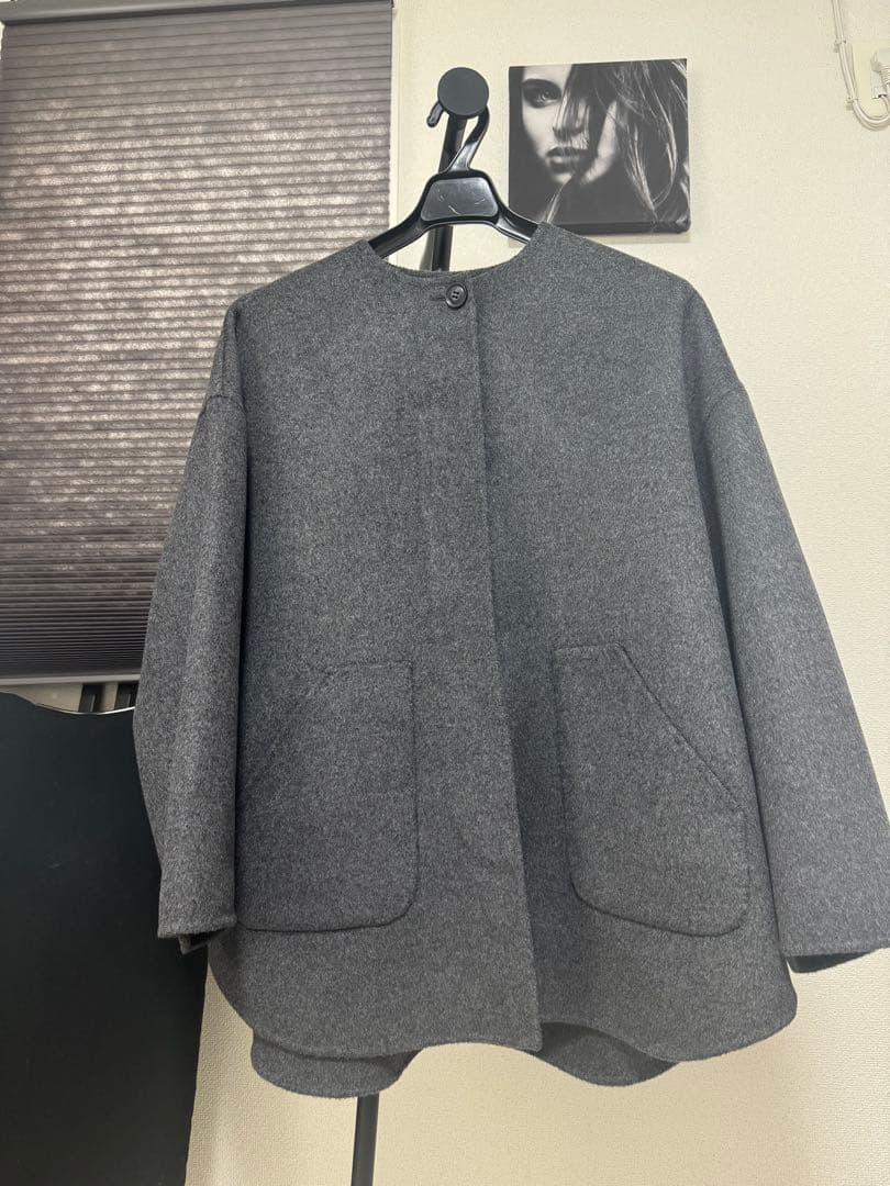 新品未使用FRAMeWORK ハミルトンリバークルーネック38グレー