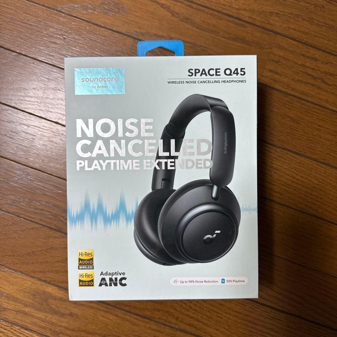 美品　soundcore Life Q45ワイヤレスヘッドホン