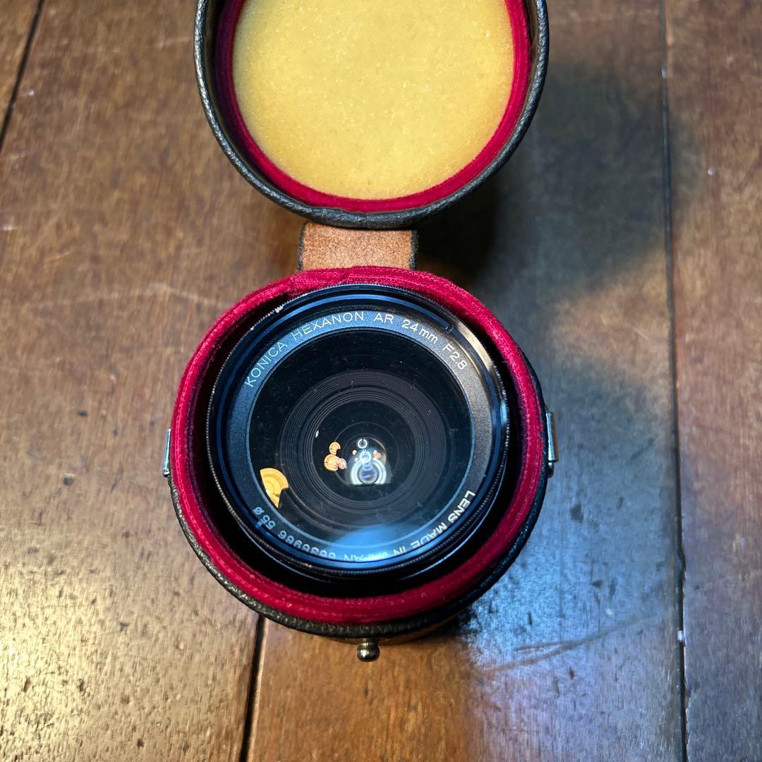 希少Konica AR 24mm f/2.8 レンズ
