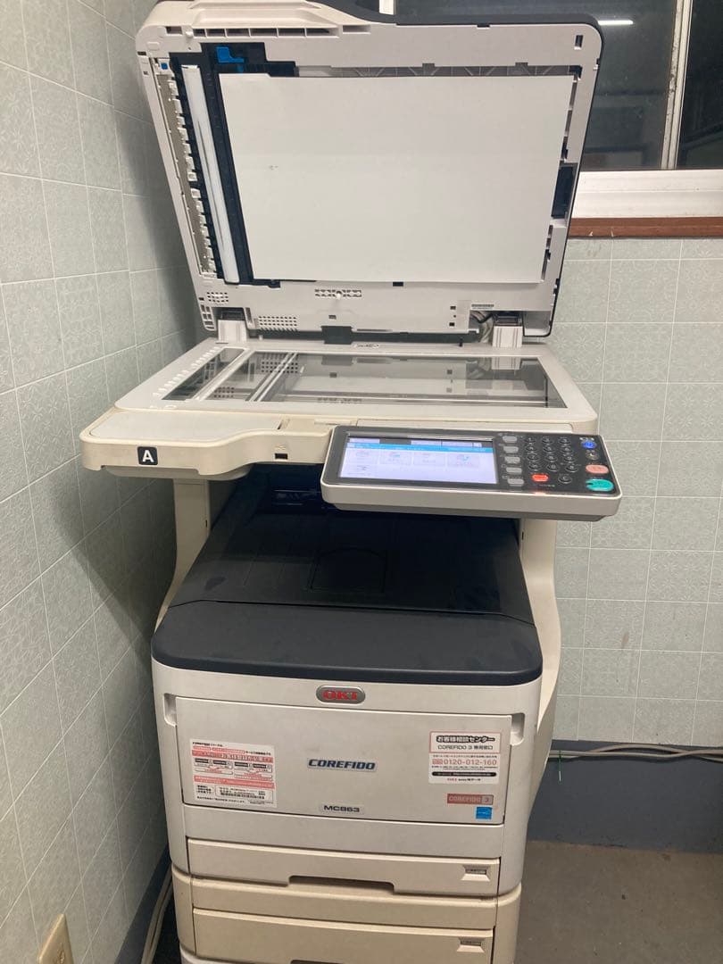 OKI MC863 プリンター 複合機 動作確認済 早い者勝ち