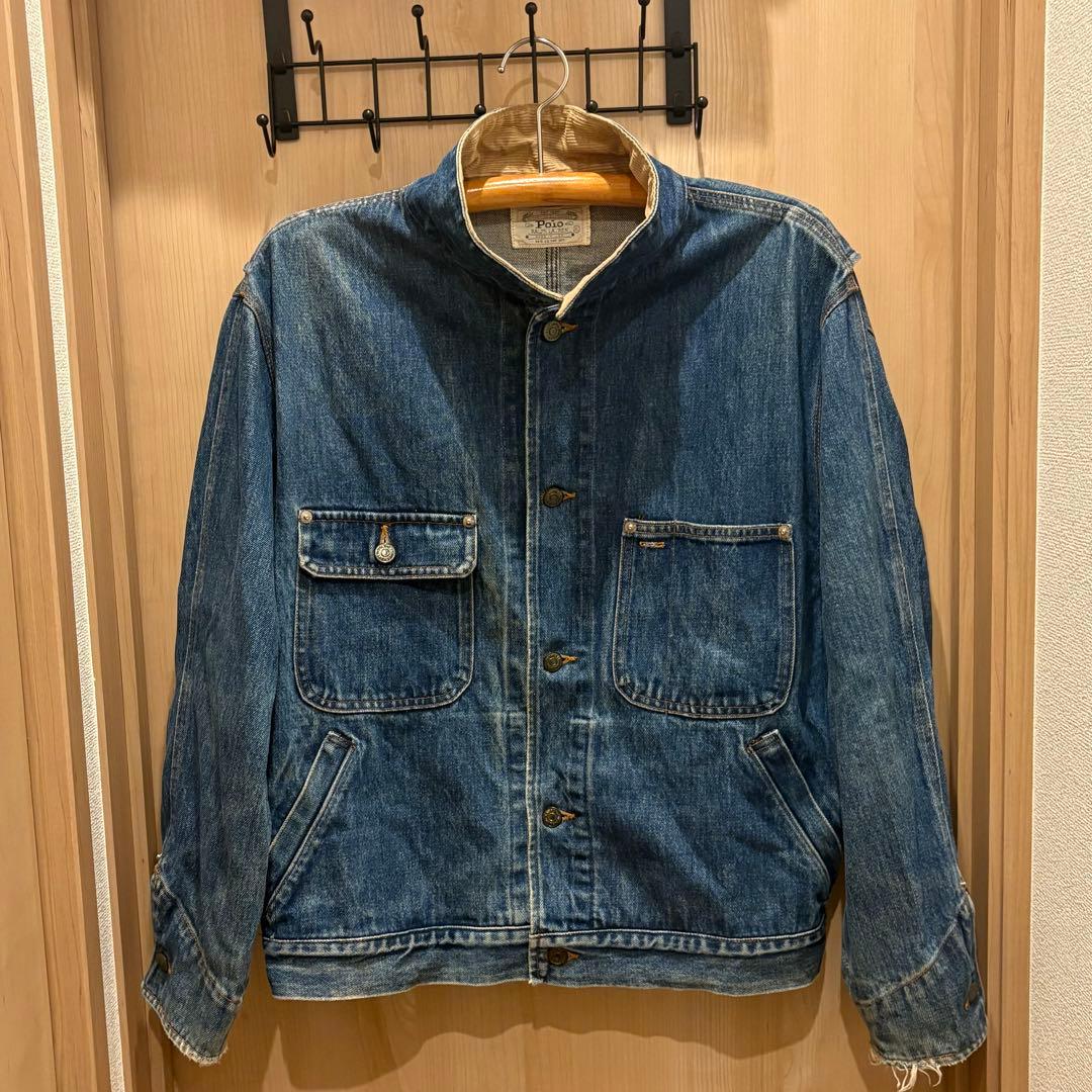 【超希少】80's Polo Ralph Lauren 白タグ デニムジャケット