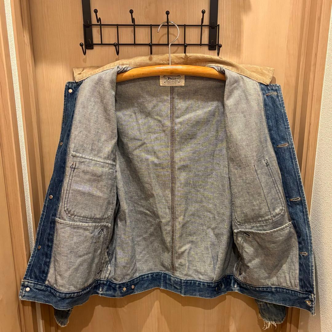 【超希少】80's Polo Ralph Lauren 白タグ デニムジャケット