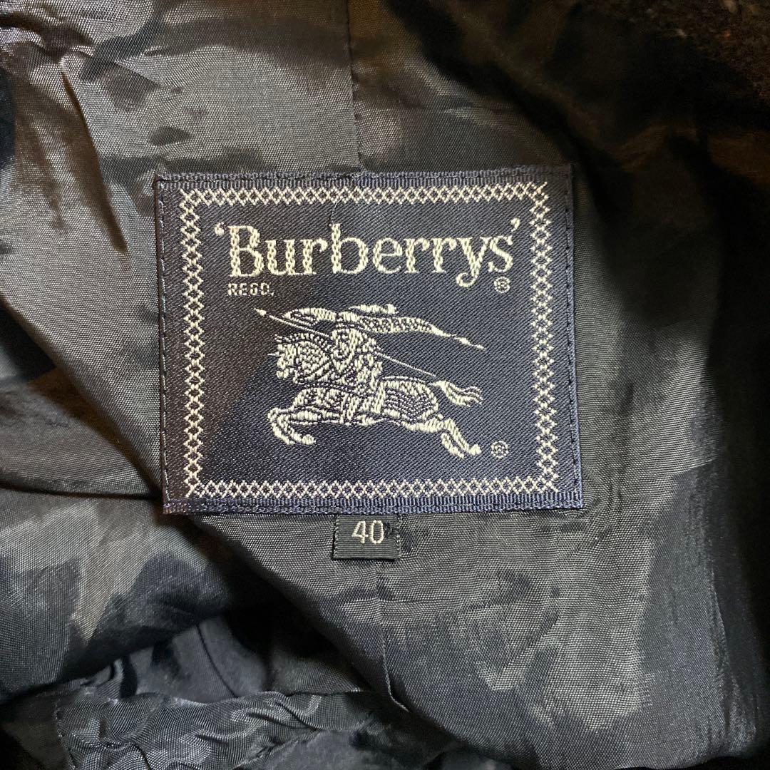 ↓値下げ中【BURBERRY】美品！ジャケット カシミヤ混 三陽商会
