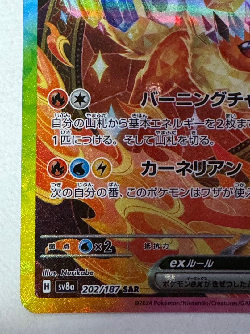 サンダースex ブースターex エーフィexSAR テラスタルフェス