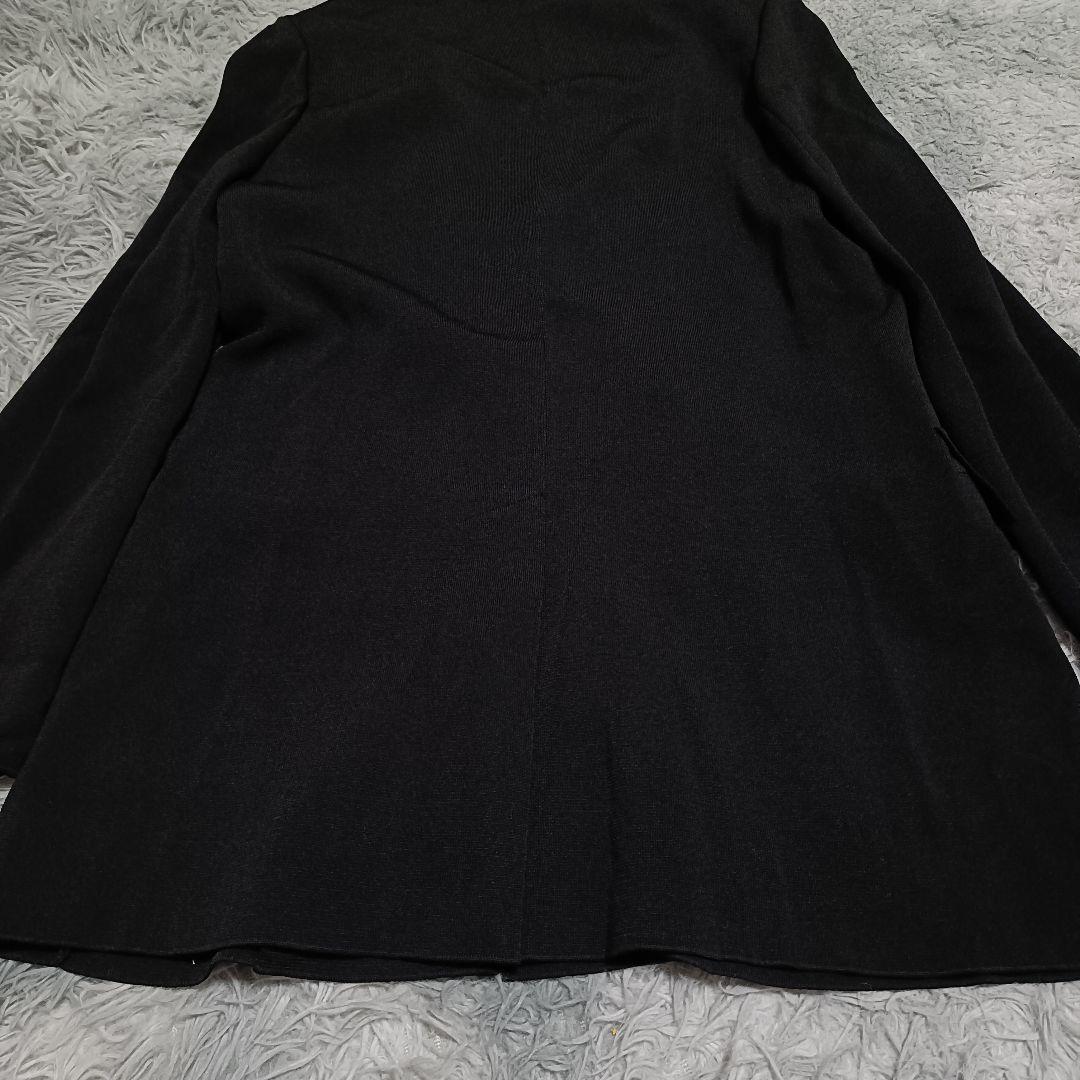 EPOCA エポカ テーラードジャケット ダブルブレスト ストレッチ✨️L 黒