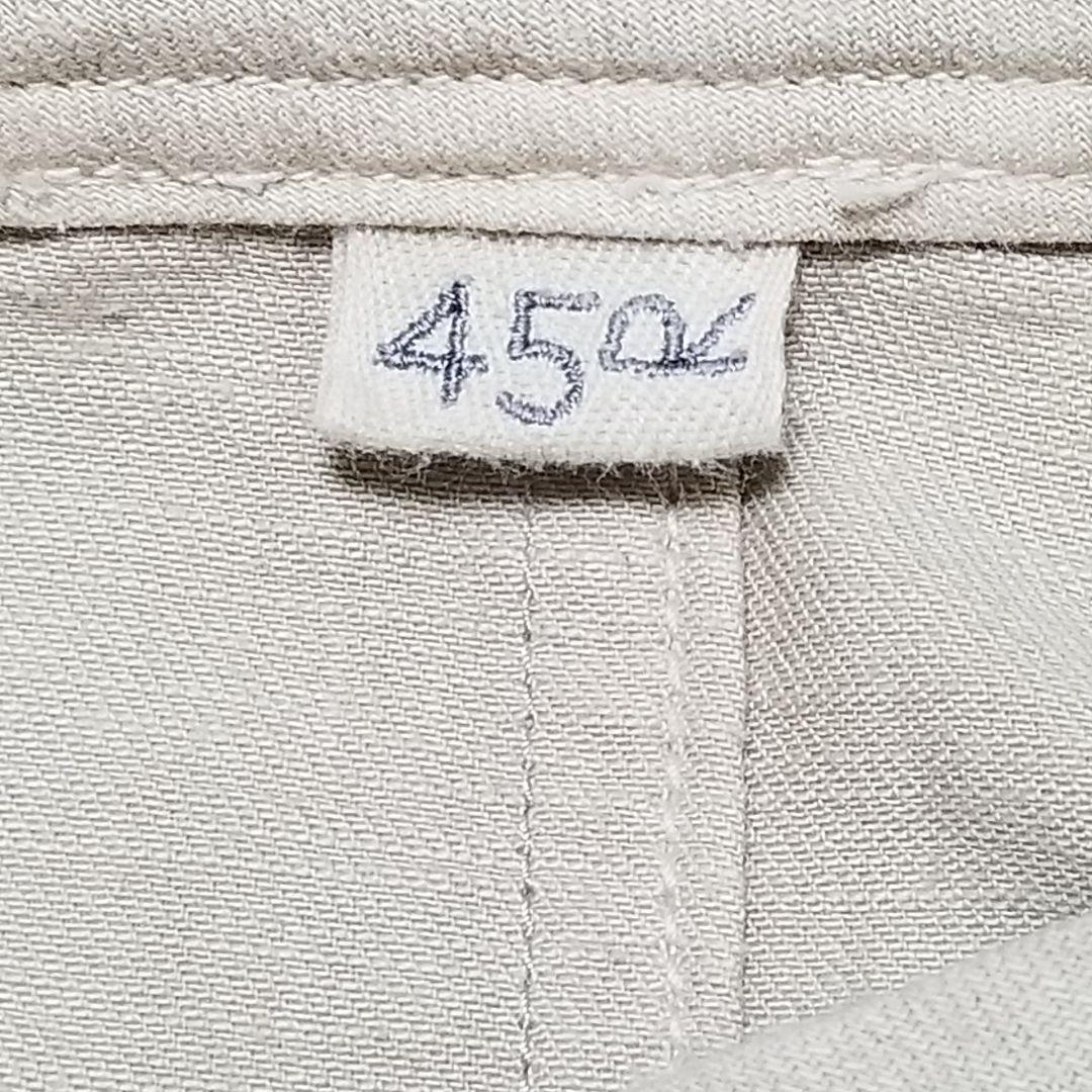 uco　45R　シャツチノドレス　ベージュ　コットン100%　日本製　人気