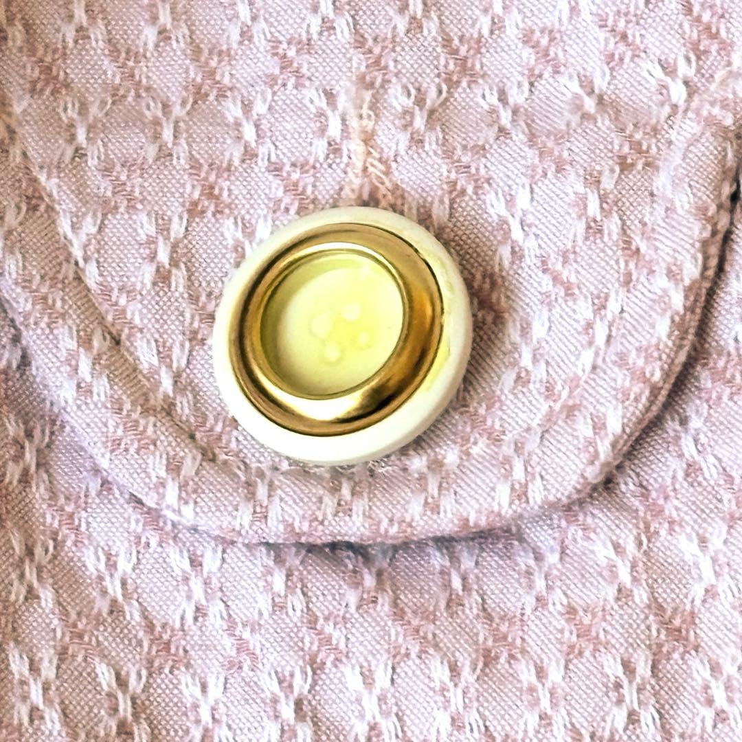 ドルチェ&ガッバーナ　リネン混　ジャケット　ショート丈　サマーツイード　M