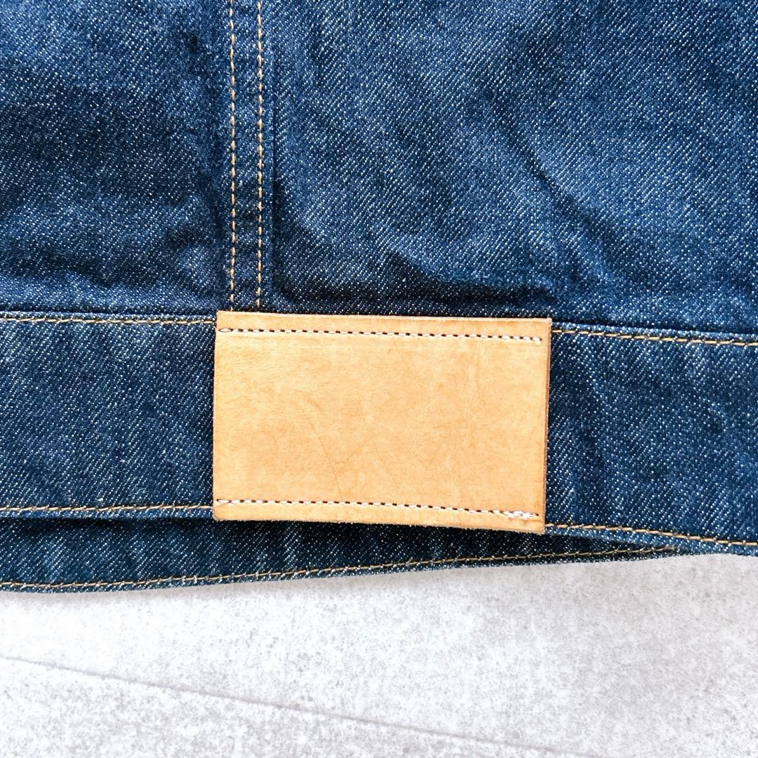 極美品✨si-si-si comfort スタンドカラー デニムジャケット 38