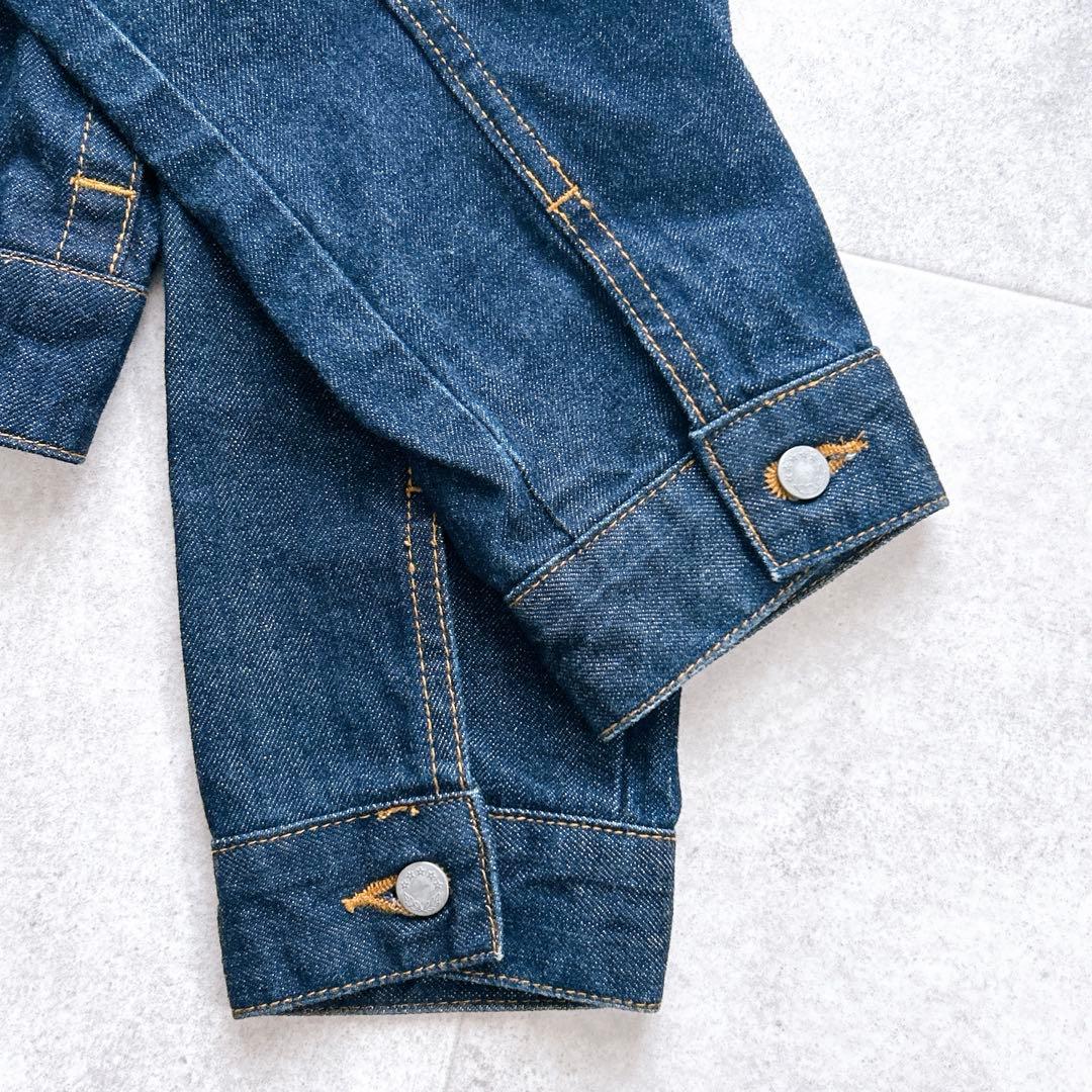 極美品✨si-si-si comfort スタンドカラー デニムジャケット 38