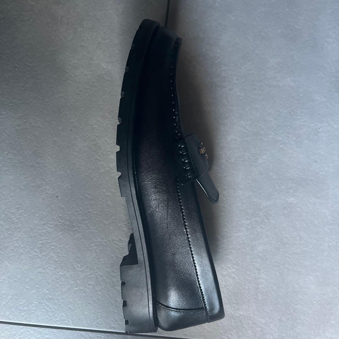 【値下げ】COACH ブラック ローファー 37