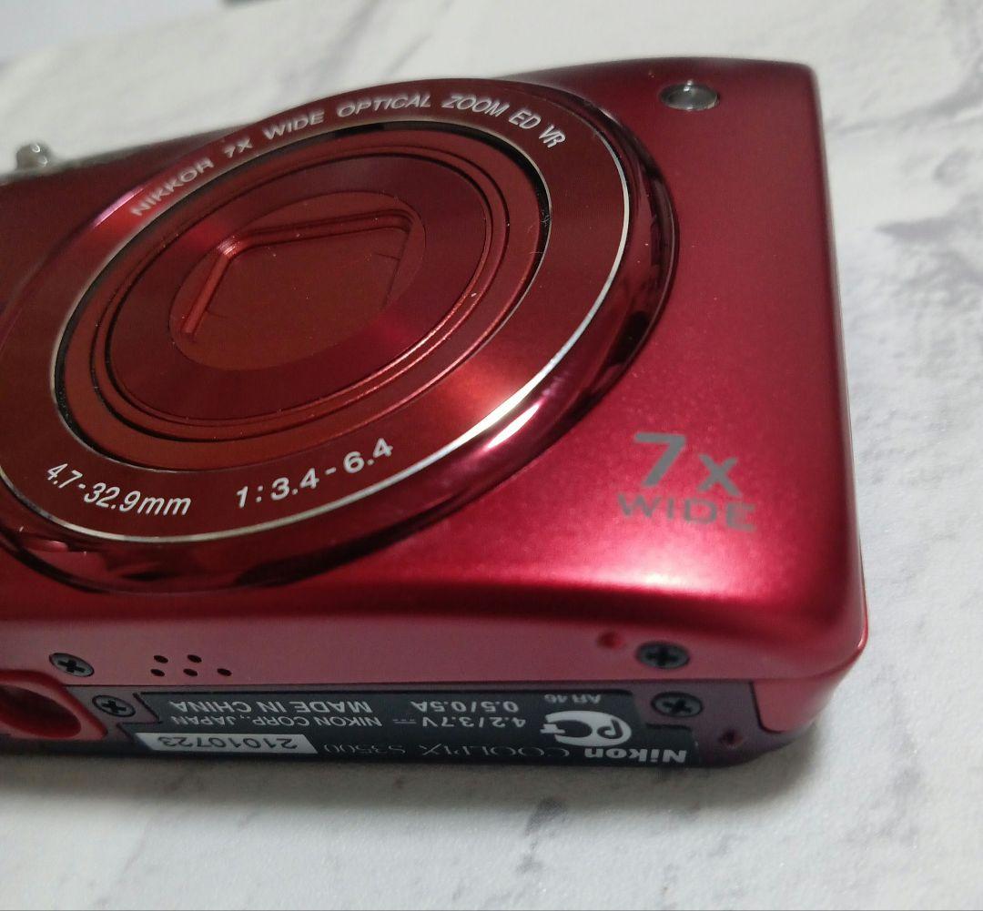 アラになります♪　　　　　　　 〇Nikon COOLPIX レッド
