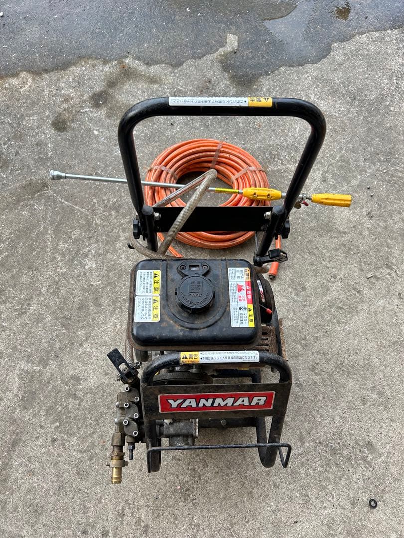 YANMAR 高圧洗浄機 JA-S-01ET 実動品