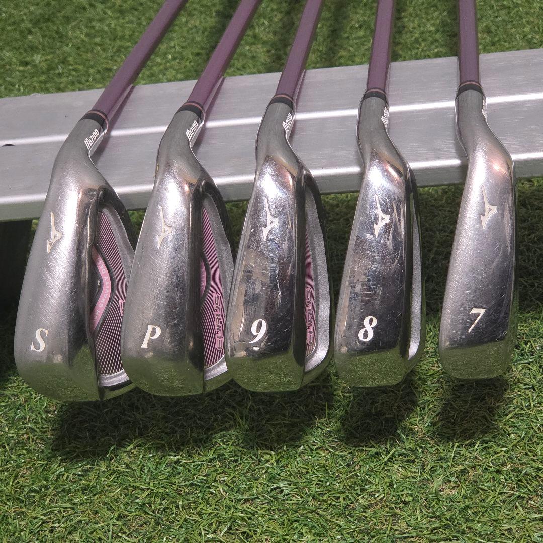 ミズノ ユーラス EURUS レディースゴルフクラブ アイアンセット 5本 L