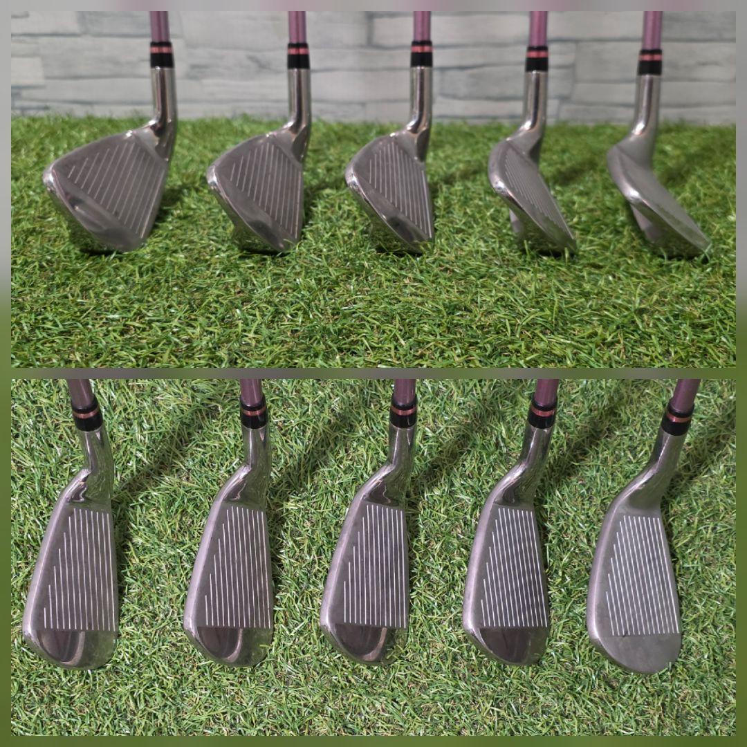 ミズノ ユーラス EURUS レディースゴルフクラブ アイアンセット 5本 L