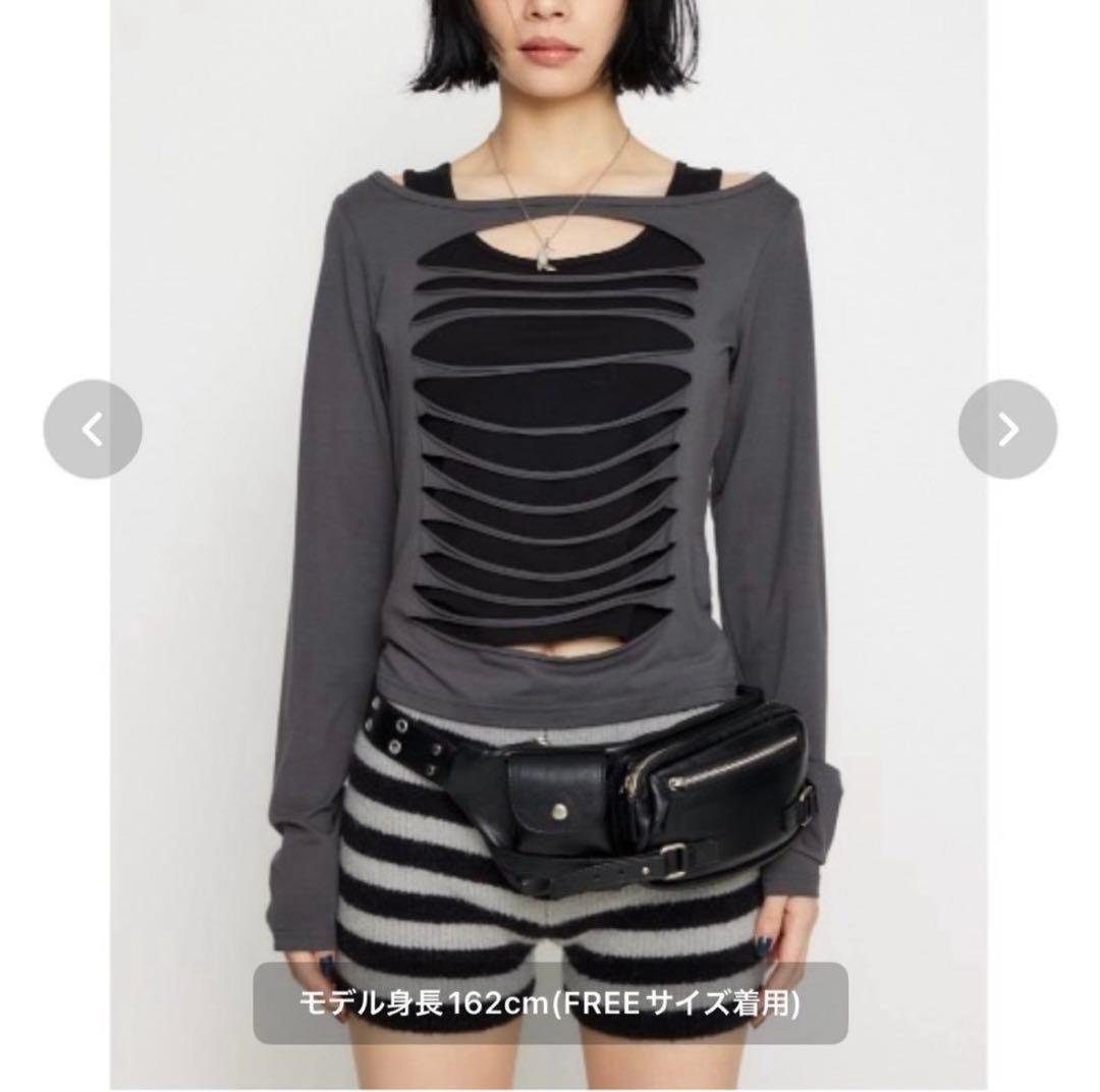 （完売品）ラグアジェム　LAGUAGEM CUTTING 2PIECE トップス