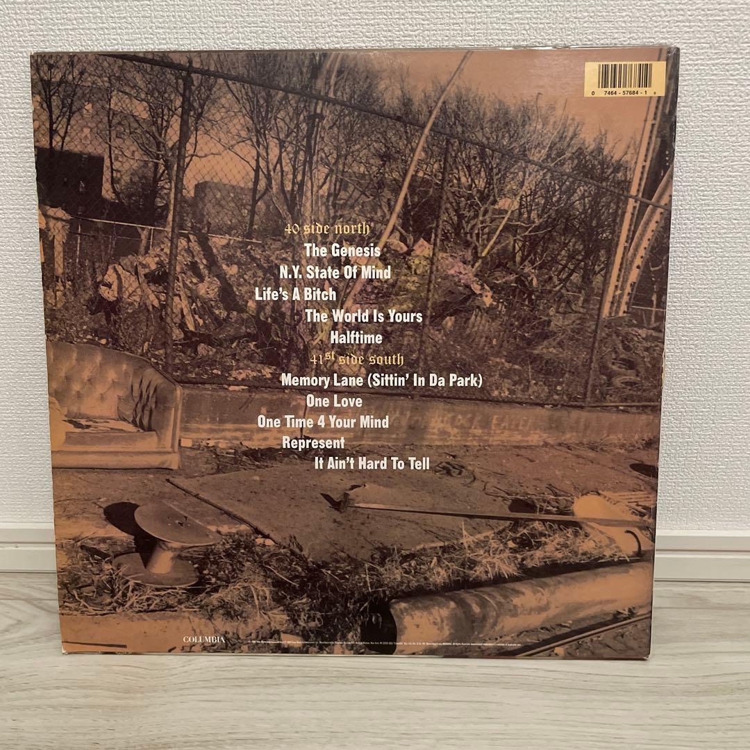 激レアオリジナル盤★刻印入り★NAS illmatic レコード