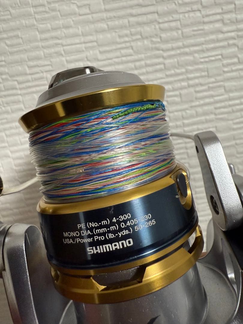 シマノ 13 バイオマスター SW 8000PG（PEライン付）