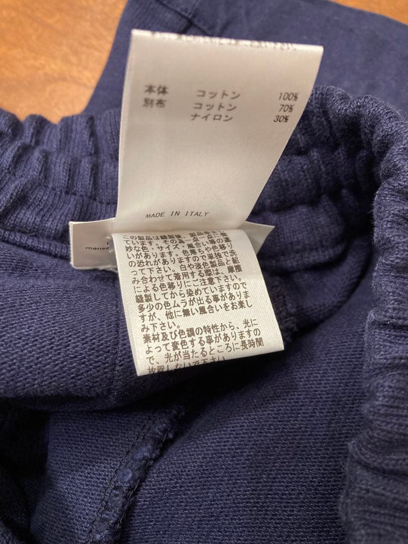 ジルサンダー ショート　ハーフ　パンツ　S スウェット JILSANDER