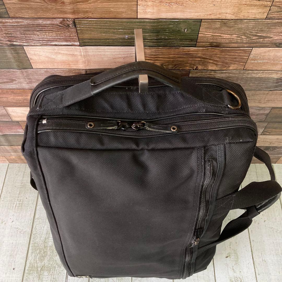 ポーター　吉田カバン　ビジネスバッグ　B4可　3way　ステージ　2層式　黒