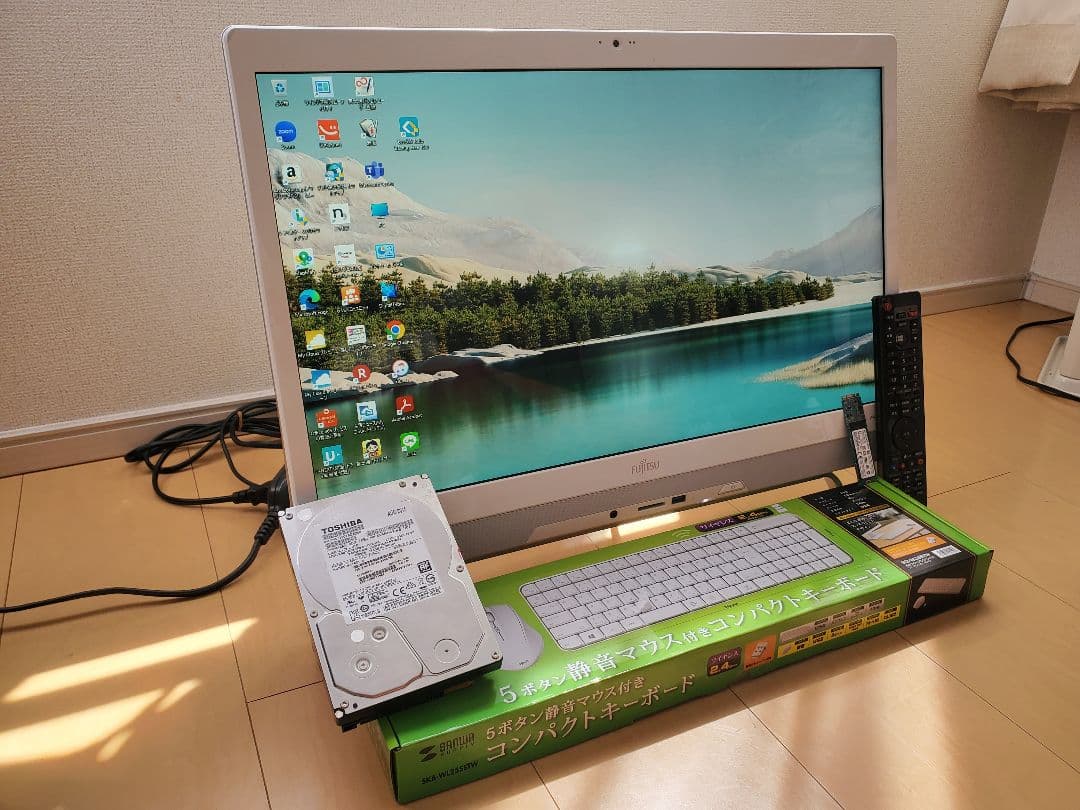 Windowsデスクトップ FMV FH70/YD/i7-6700T/SSD512GB/16GB/DVD-S