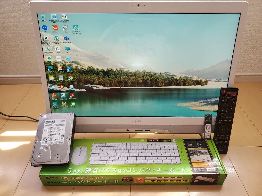 Windowsデスクトップ FMV FH70/YD/i7-6700T/SSD512GB/16GB/DVD-S