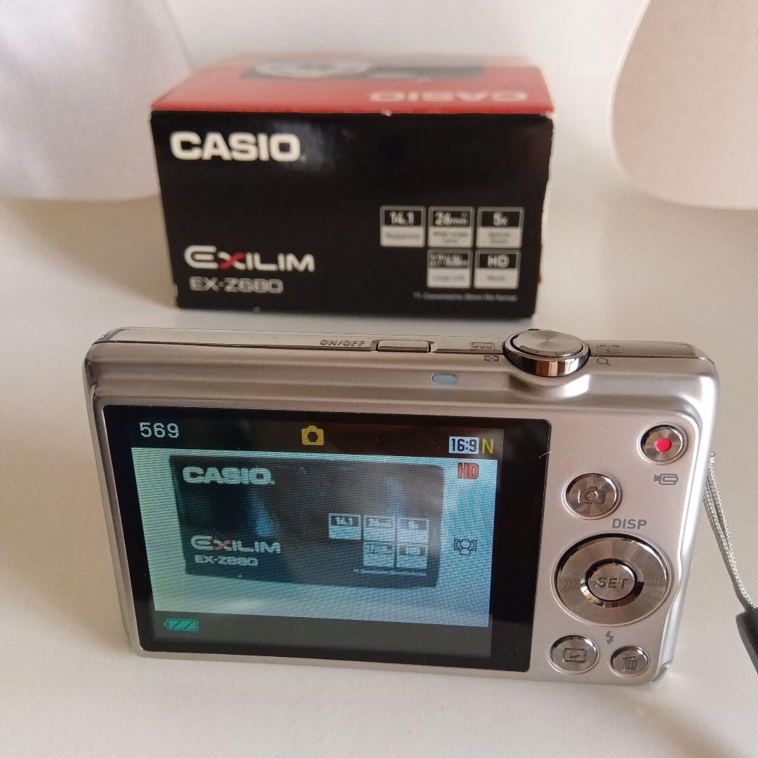 CASIO デジタルカメラ EXILIM EX-Z680 美品