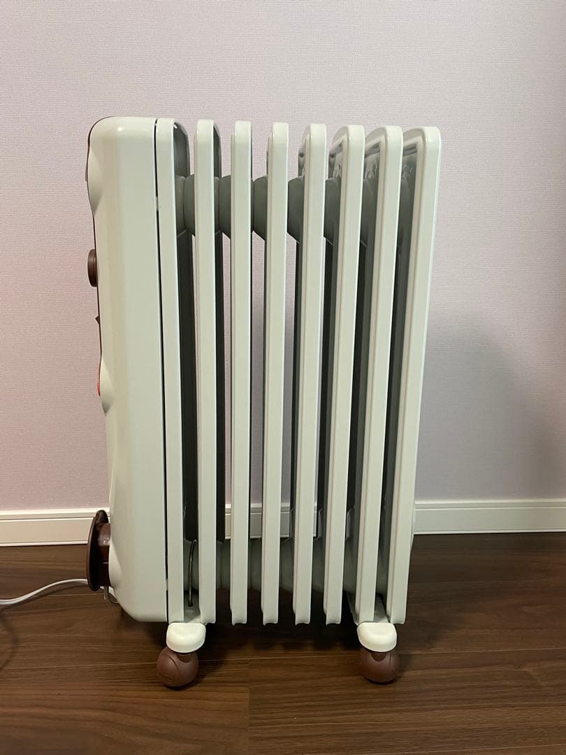 デロンギ オイルヒーター ホワイトブラウン JR0812