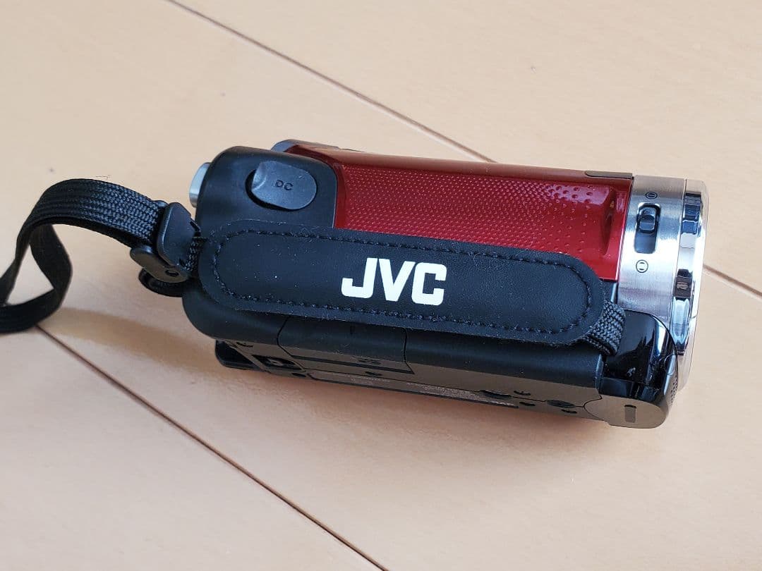 ビデオカメラ☆JVCケンウッド／Everio／GZ-E880-R／広角レンズ付