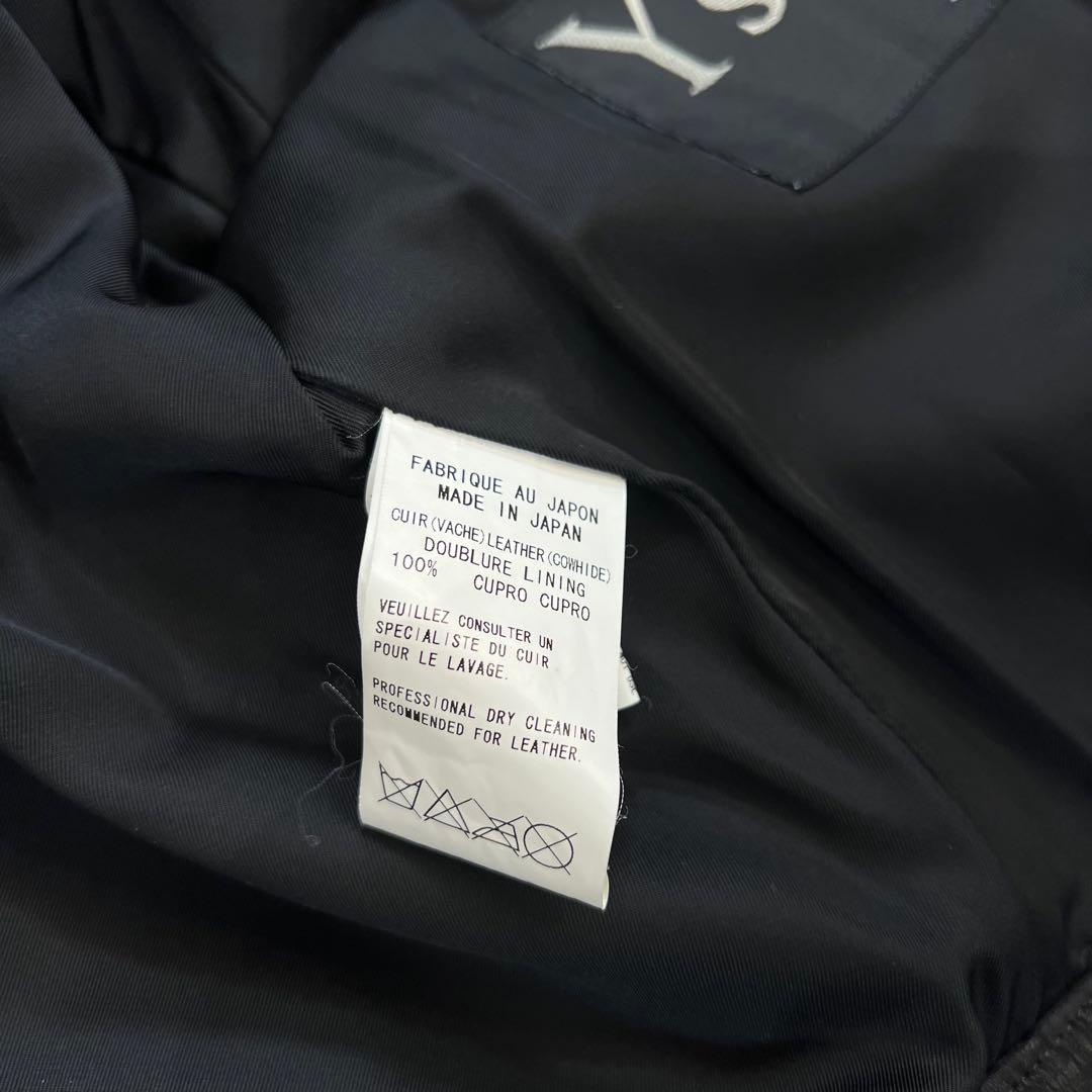 Y's Yohji Yamamoto 07AW カウレザー ライダースジャケット