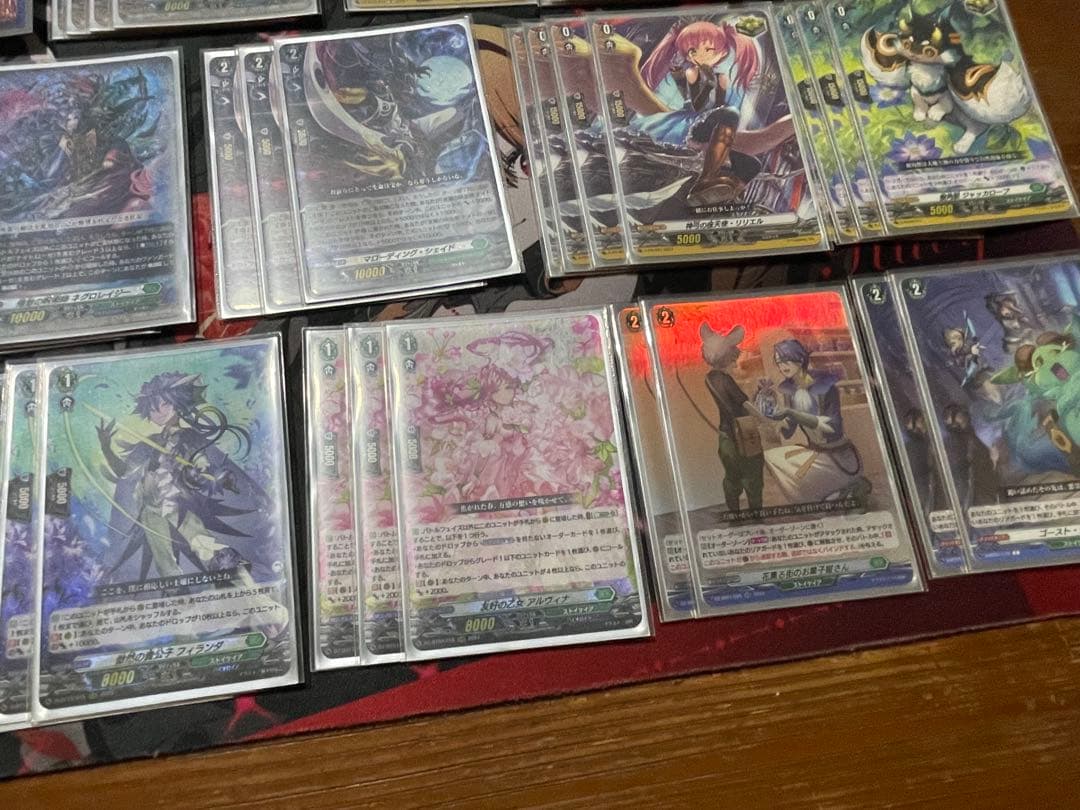 ヴァンガード ナイトローゼ デッキ パーツ付き